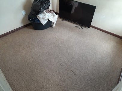Carpet cleaning after photo