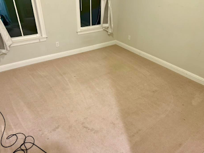 Carpet cleaning after photo